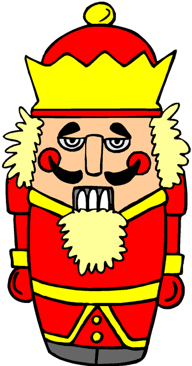 Kids Gift Toys Christmas Image Free Public Domain Clip - Nutcracker Coloring Pages (400x751)