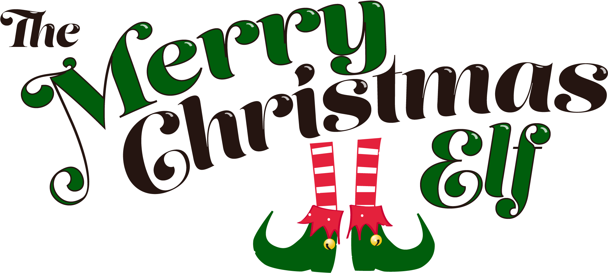 Merry Christmas Elf Logo - Graphic Designer (2169x1084)