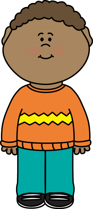 Kid Wearing A Sweater Clip Art - Christmas Jumper Clipart (302x676)