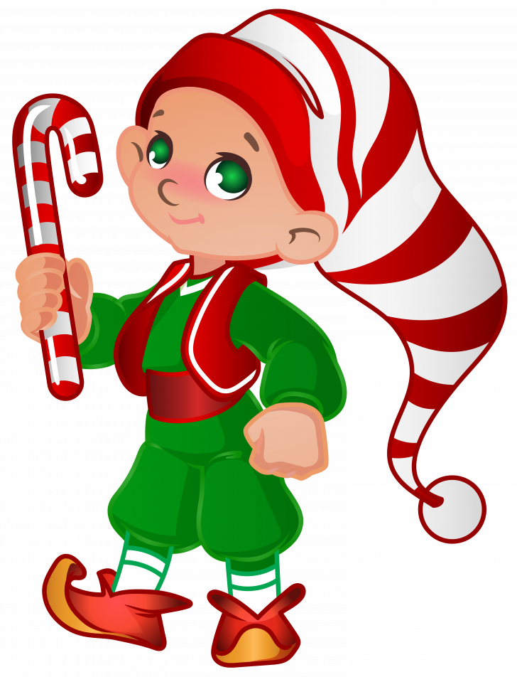 Christmas ~ Christmas Elf Names List Images Clip Art - Transparent Elf (728x952)