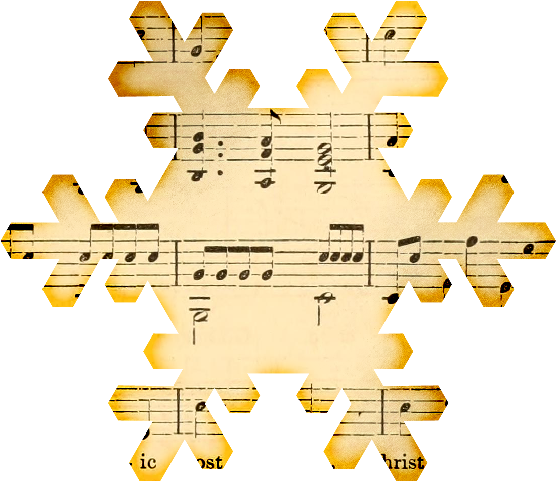 Christmas - Winter Music Clip Art (1119x1119)