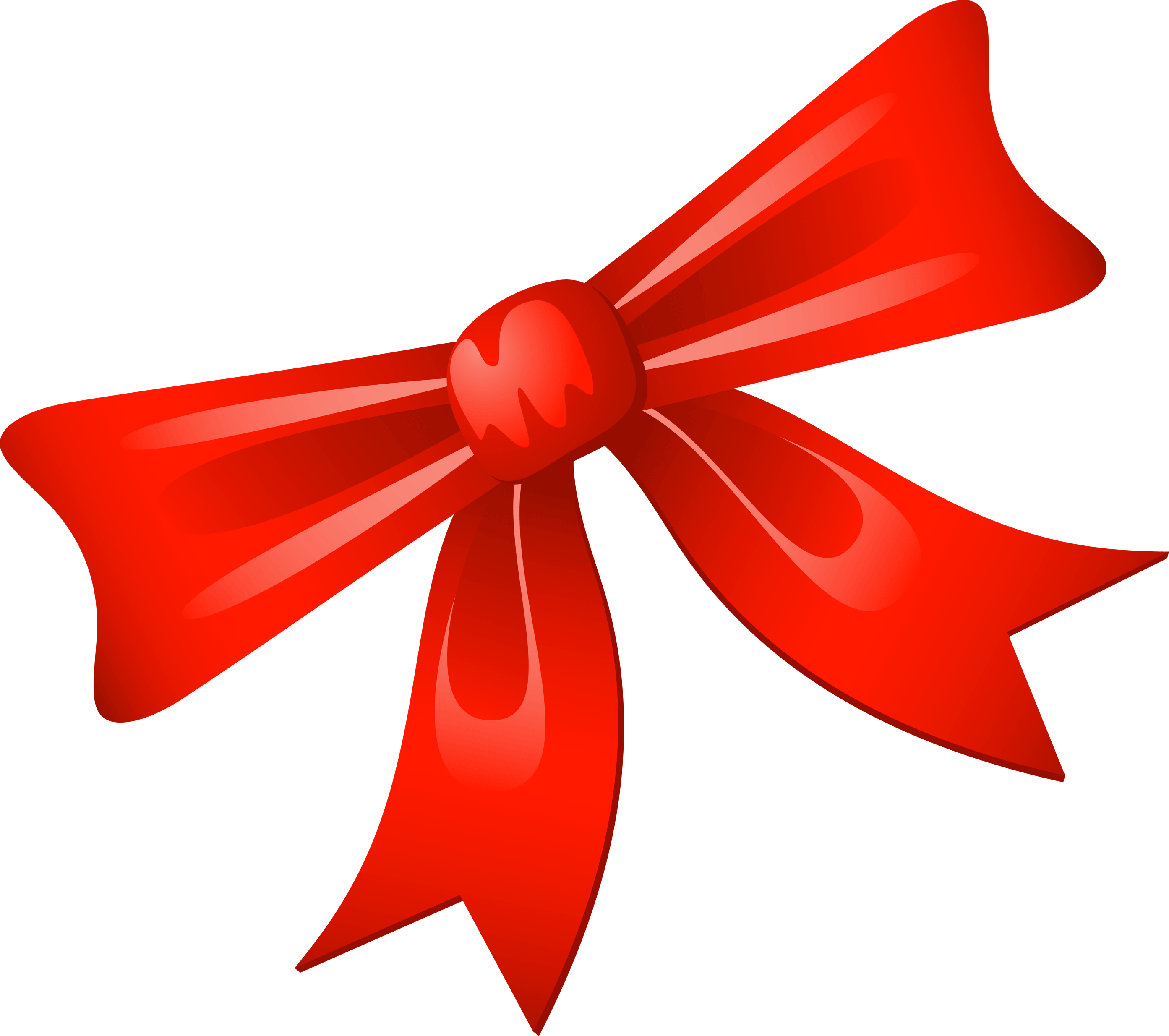 Free Christmas Border Clipart - Christmas Ribbon Vector Png (2786x2469)