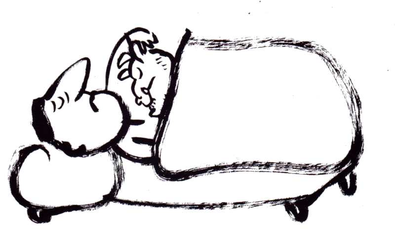 These Drawings Were Faxed To An Illustrator Friend, - Cartoon (900x510)