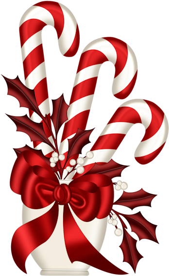 Christmas Clipart - Christmas Candy Cane Clipart (378x600)