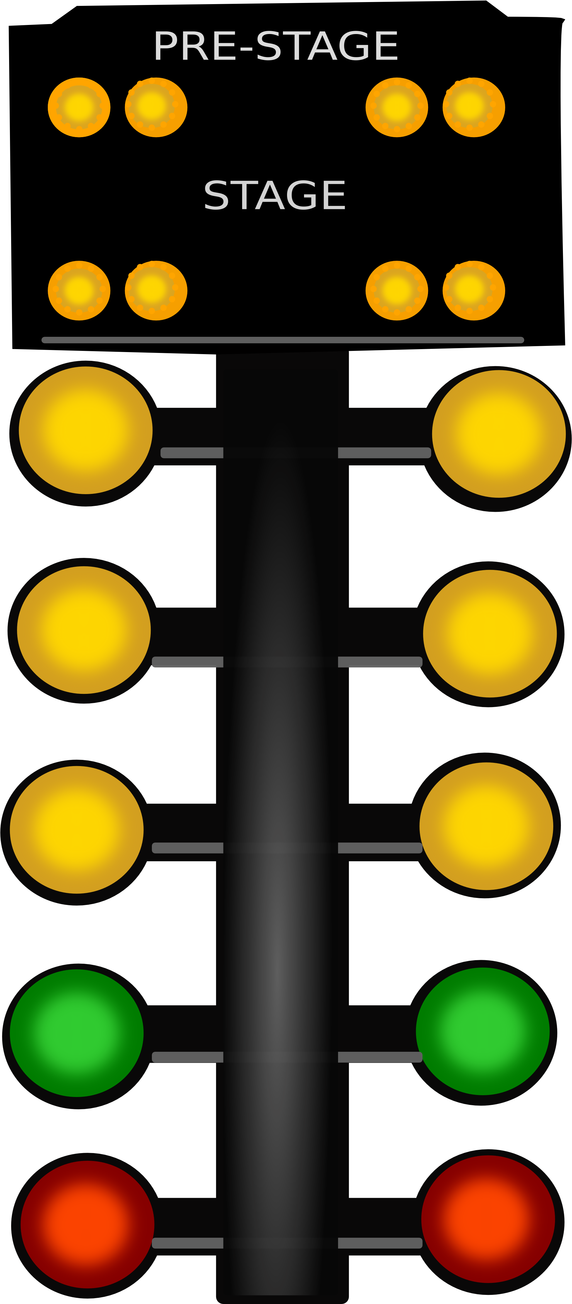 Lights Track Clipart - Racing Family Shot Glass (1979x4453)