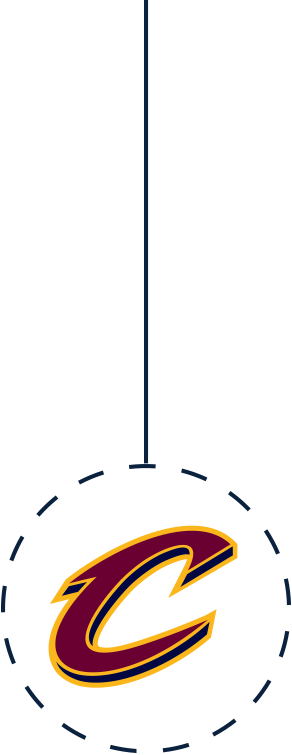 Wolves Vs Cavaliers - Nba Cleveland Cavaliers 4 X 8 Set (292x755)
