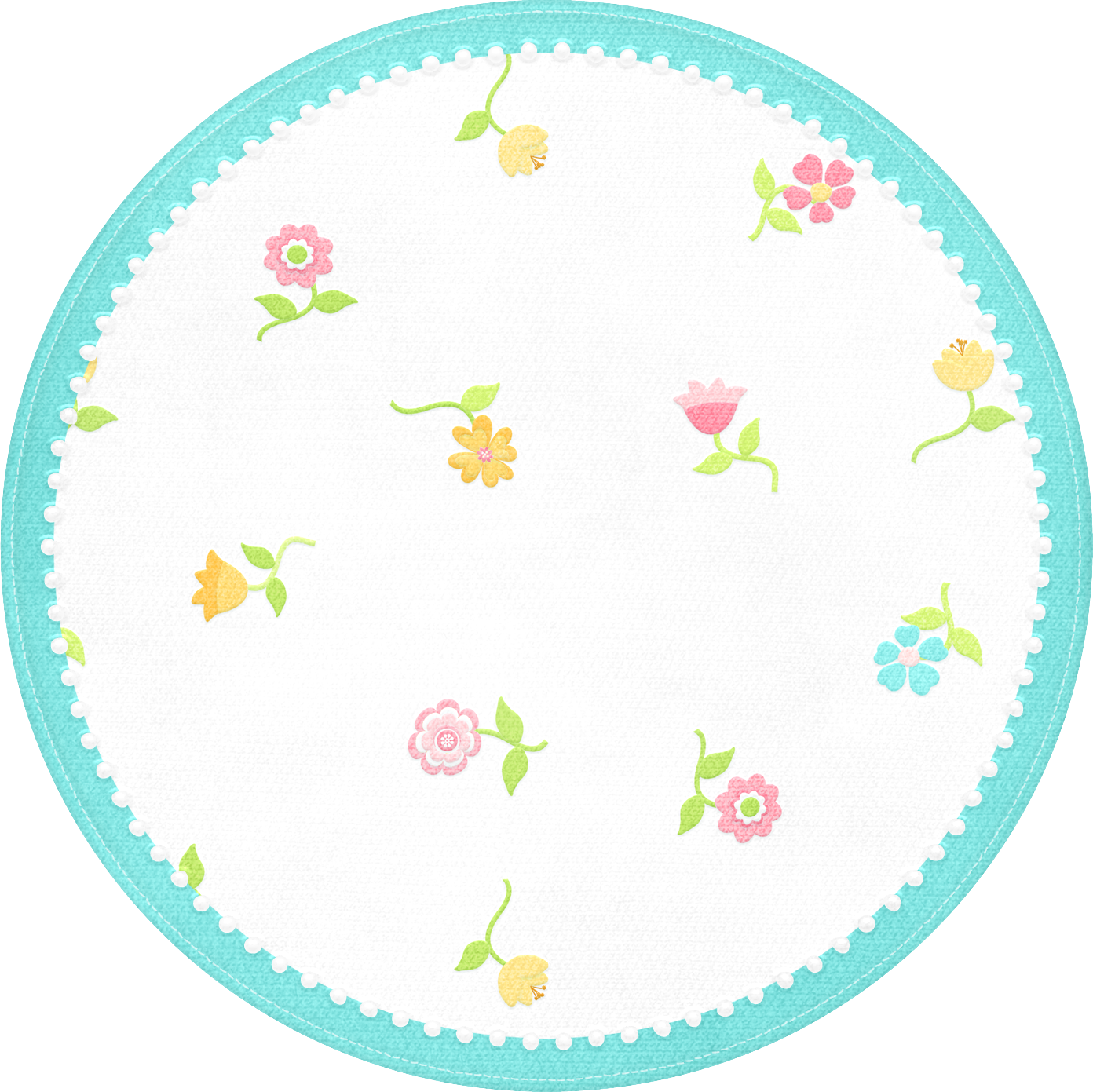 Transparent Round Label - Belt (1392x1391)