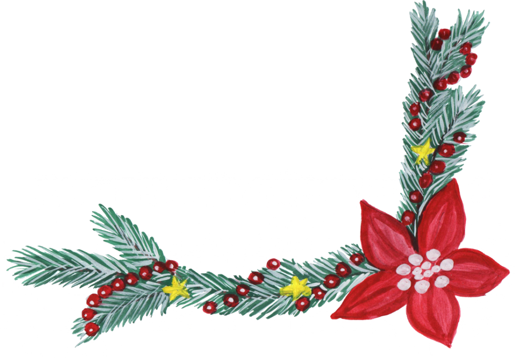 1096 × 763 Px - Christmas Corner Clipart (1024x713)