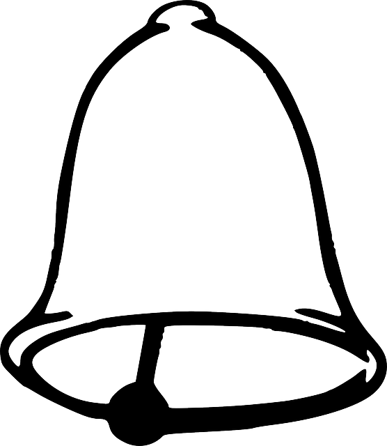 Christmas Bell Clipart Graphic - Christmas Bell Clipart Graphic (556x640)
