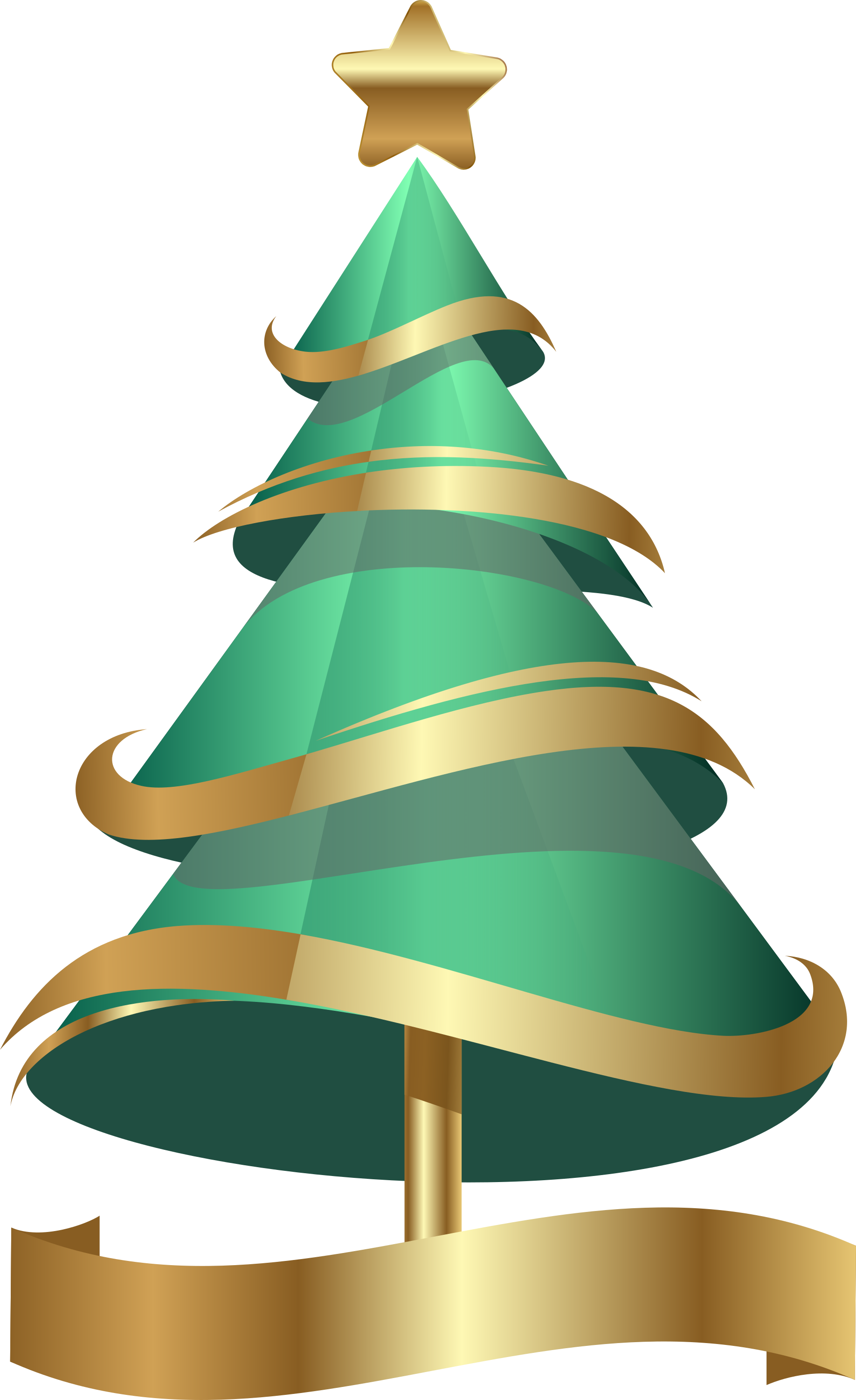 Christmas Greenery Clipart (1836x3000)