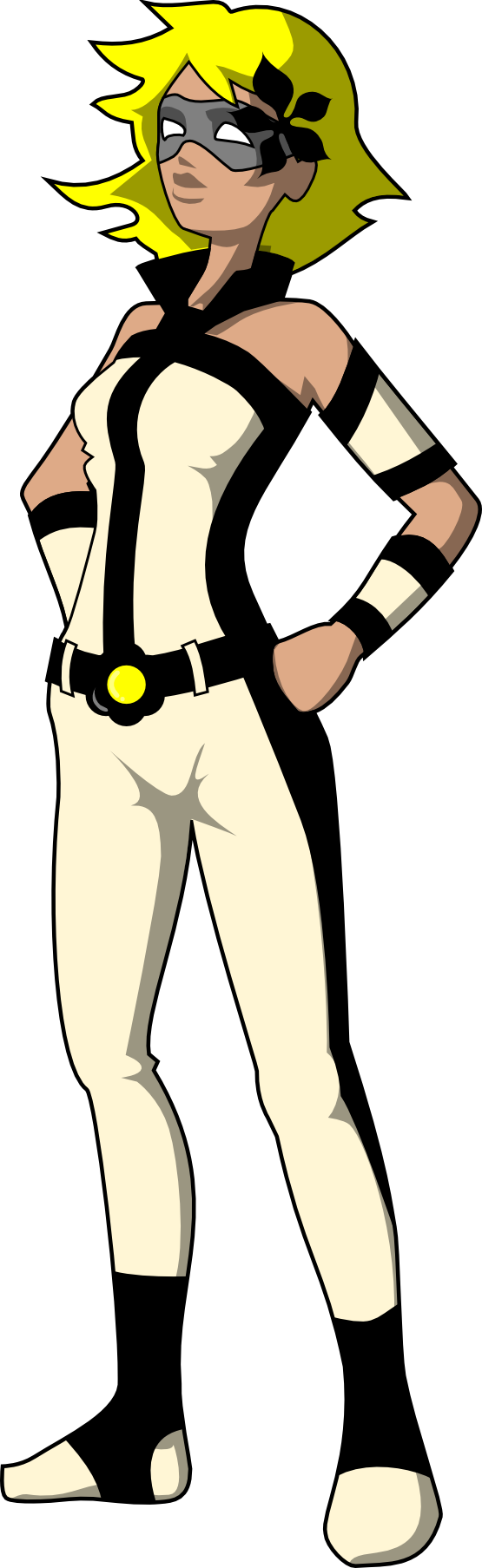 Superheroine Hero Light Flower Transparent Greenery - Superheroine Hero Light Flower Transparent Greenery (555x1807)