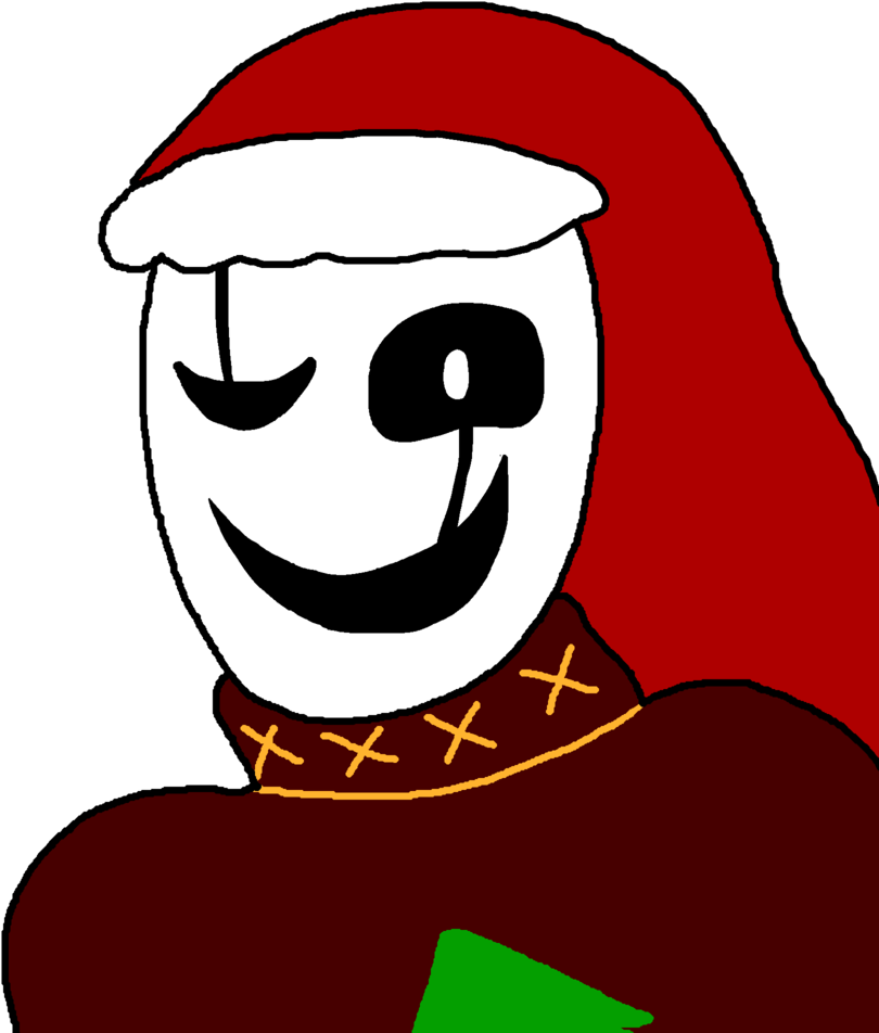 Gaster Christmas Party By Cabbt - Gaster Christmas Party By Cabbt (1024x1024)