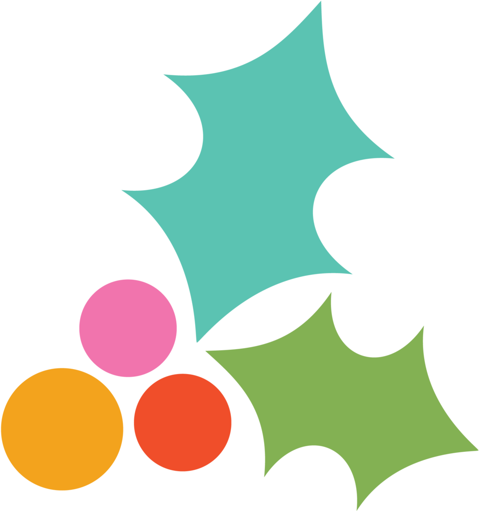 Christmas Party Holly Art8 - Christmas Party Holly Art8 (1000x1100)