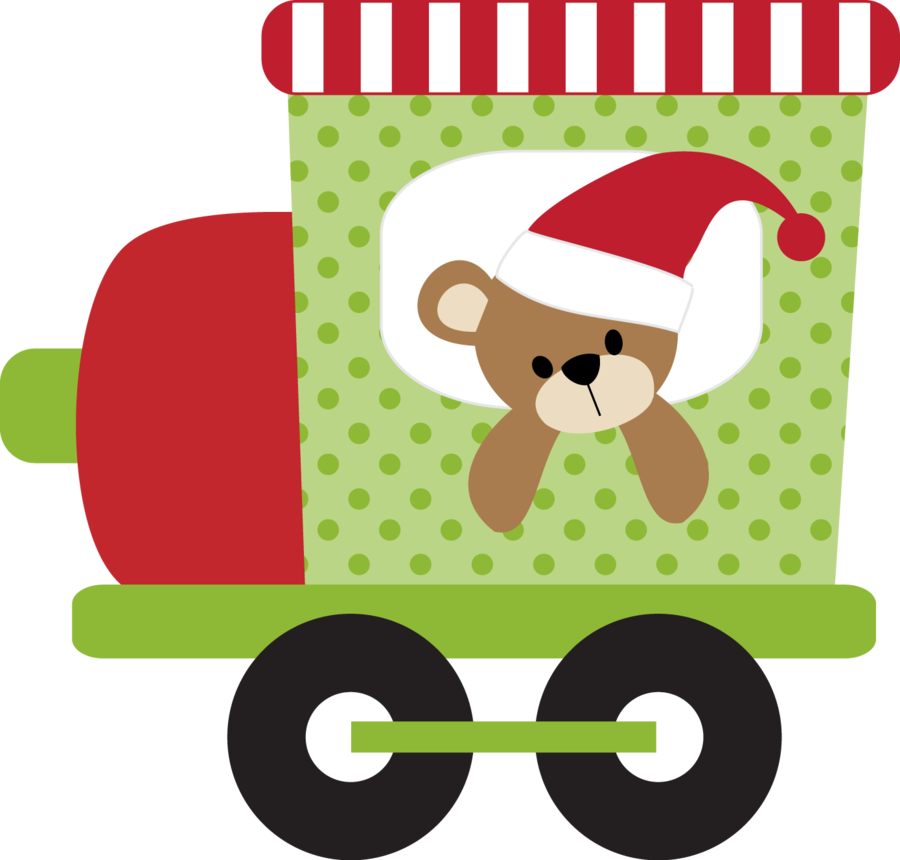 Christmas Teddy Bear Clip Art - Christmas Teddy Bear Clip Art (900x860)