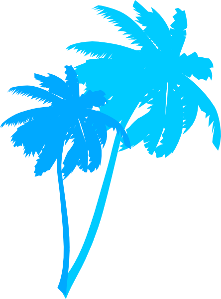 Vector Palm Trees Clip Art - Palm Trees Clip Art (444x600)