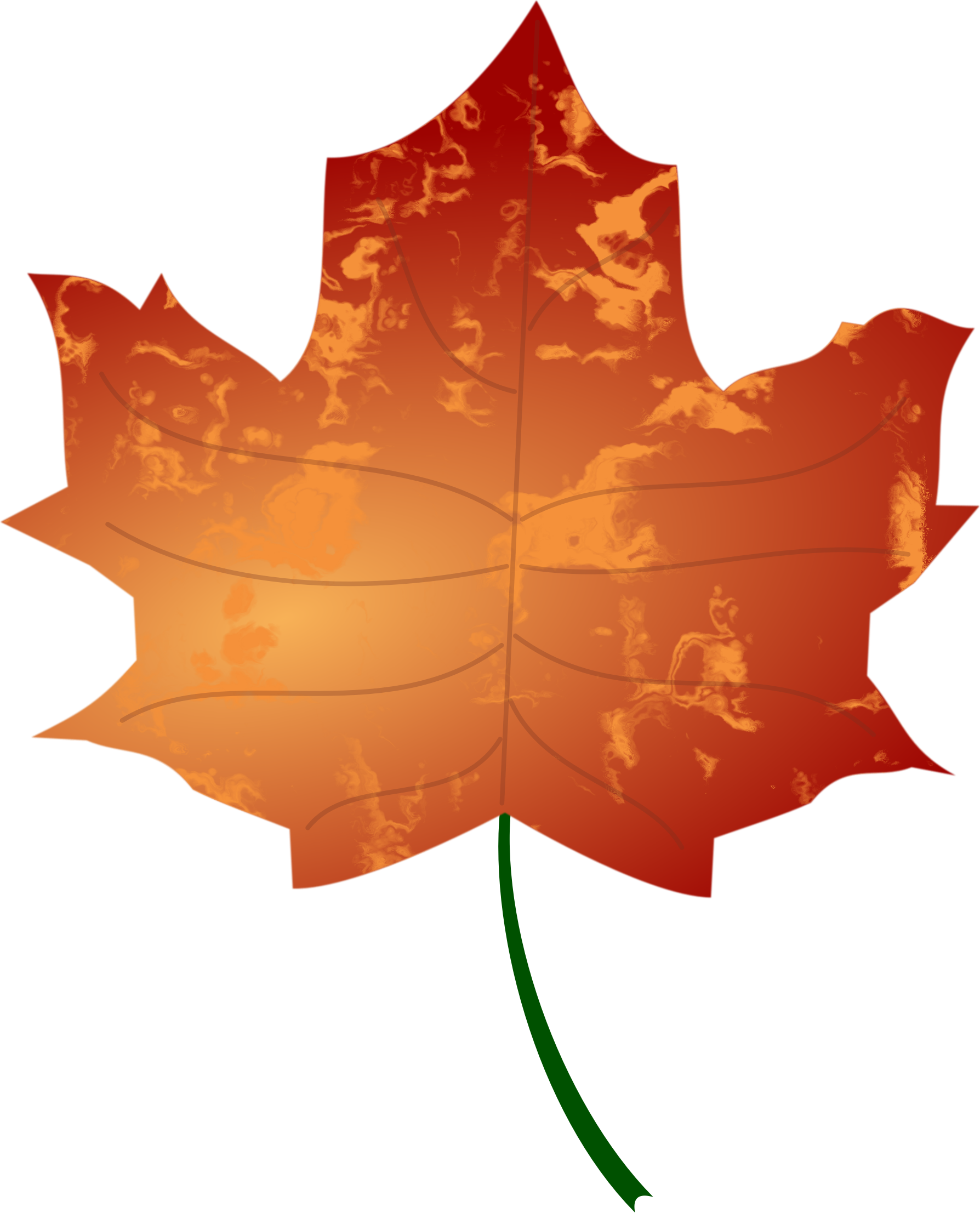 Leaf 3 - Autumn Leaves Clip Art (1788x2213)