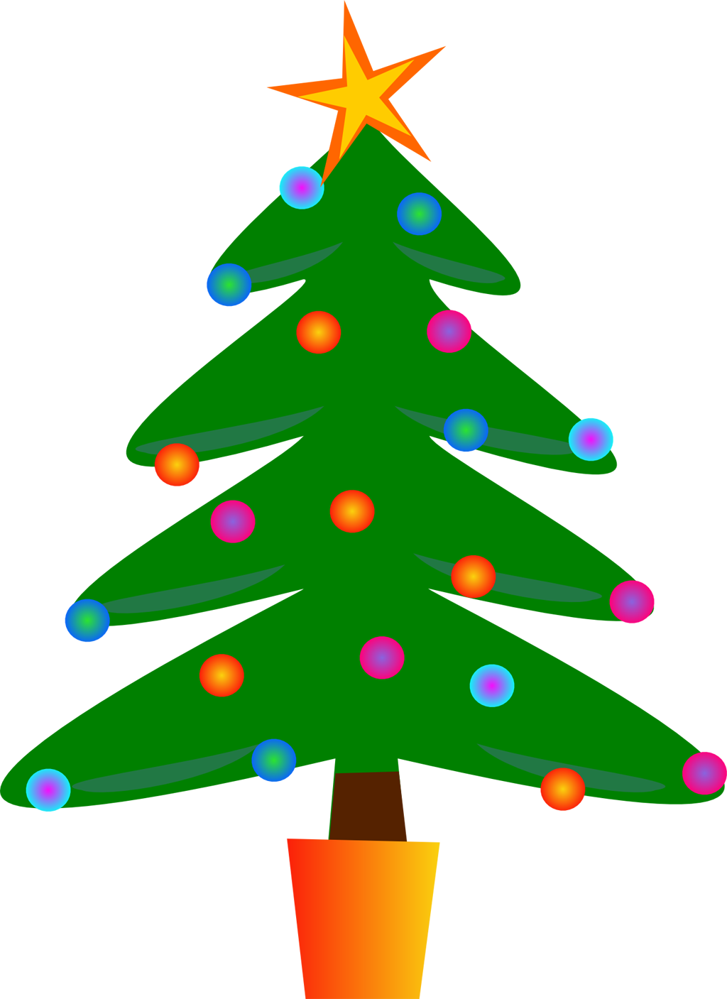 Christmas Tree Clipart - Christmas Tree Royalty Free (1747x2400)