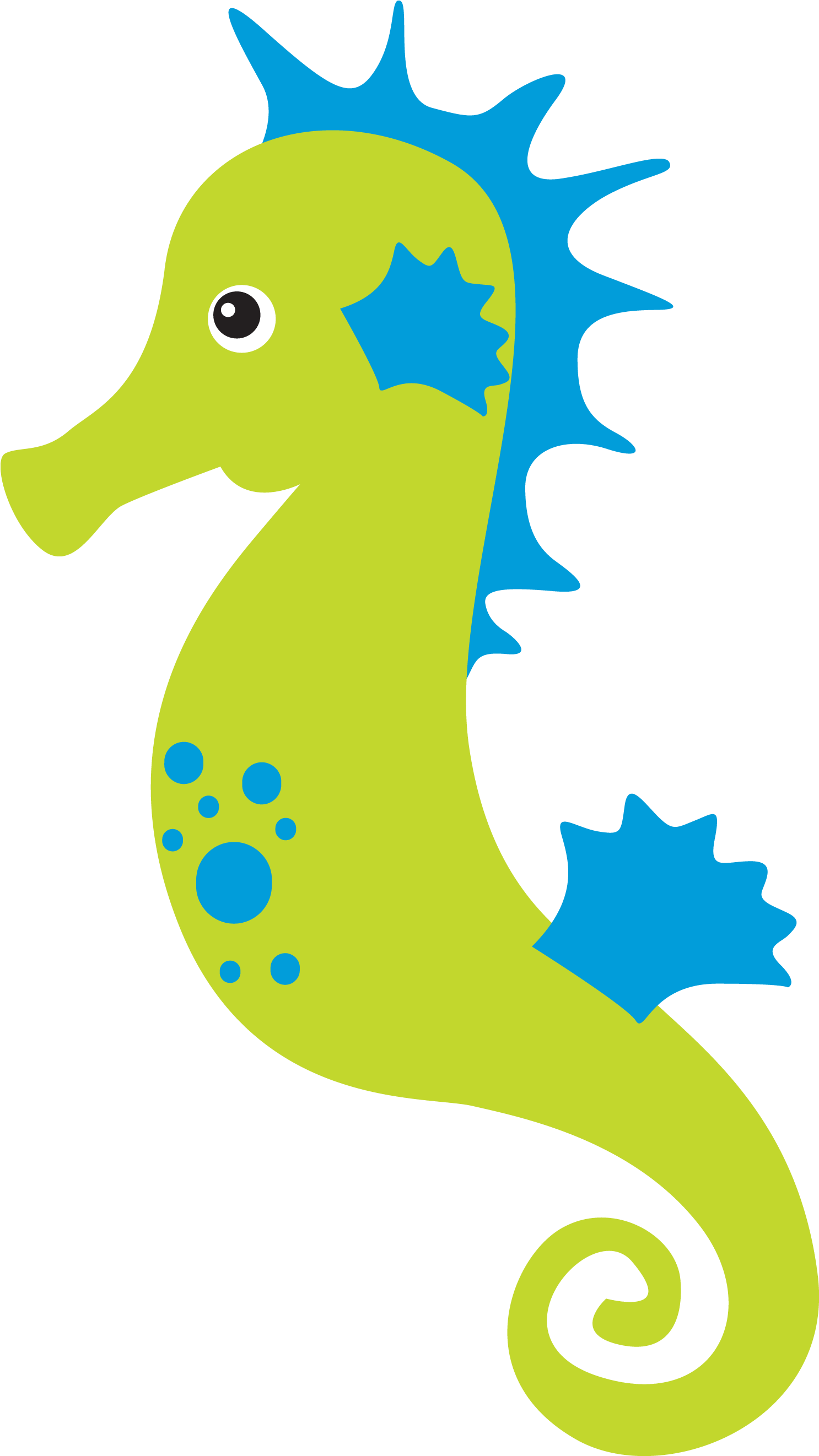 Clipart Y Dibujos - Animais Do Fundo Do Mar Vetor Png (1559x2774)