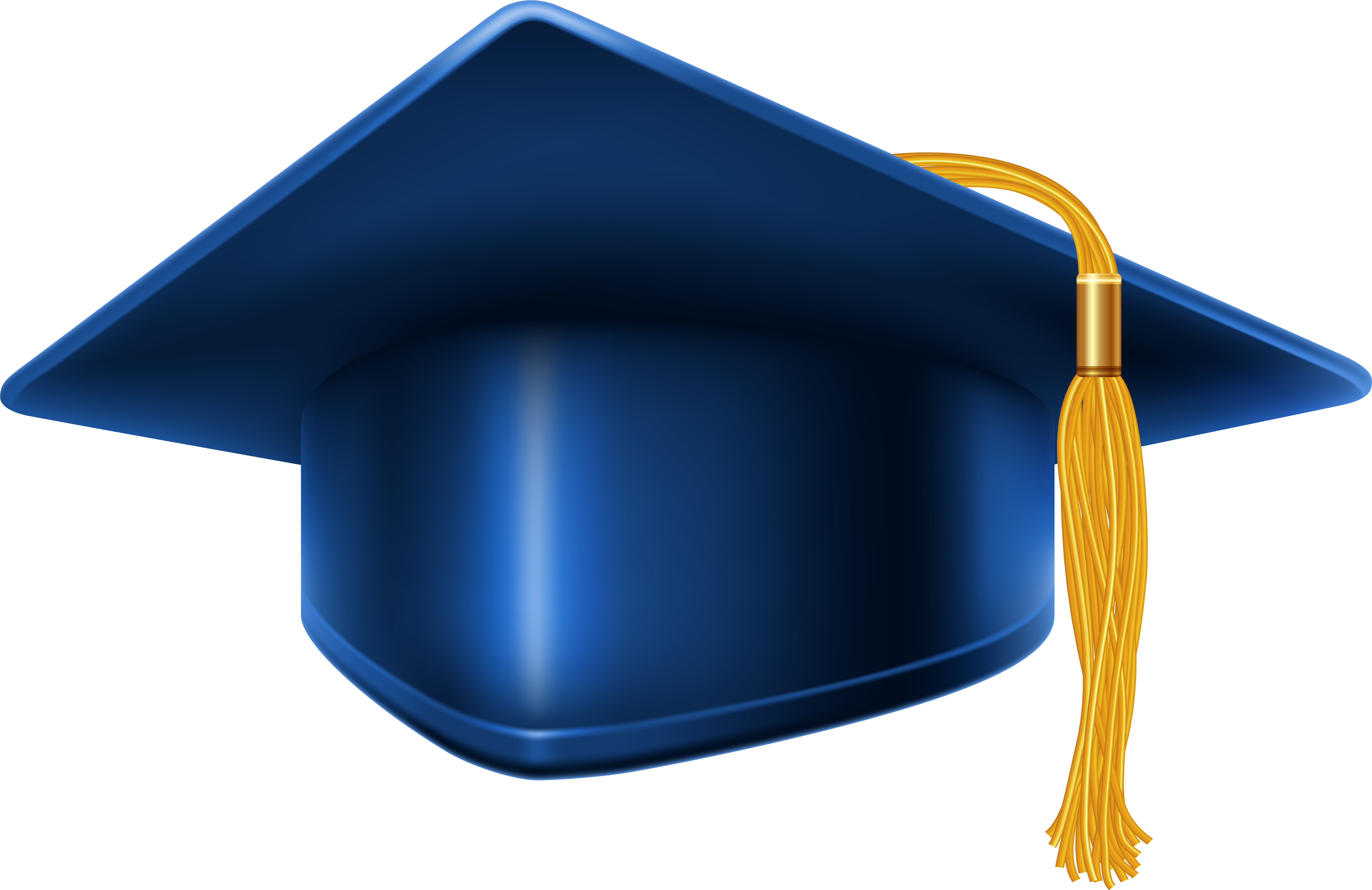 Blue Graduation Cap Png Clip Art Image - Blue Graduation Cap Png Clip Art Image (8000x5190)