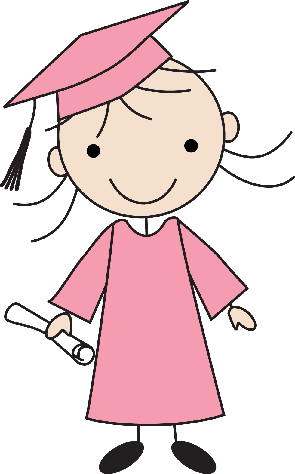 Para Imprimir - Graduados - Cartola Finalista Desenho (981x1576)