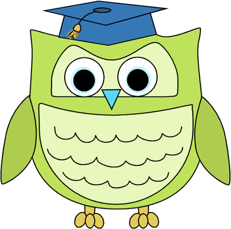 Kindergarten Graduation Owl Clip Art Graduation Owl - Kindergarten Graduation Owl Clip Art Graduation Owl (453x450)