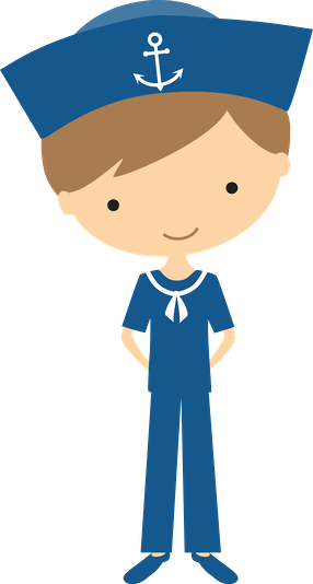 Marinheiro - Minus - Dibujos De Un Marinero (286x534)