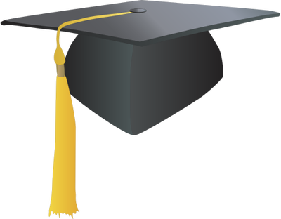University Cap - Top Rated - Vector - College Degree Icon (400x312)