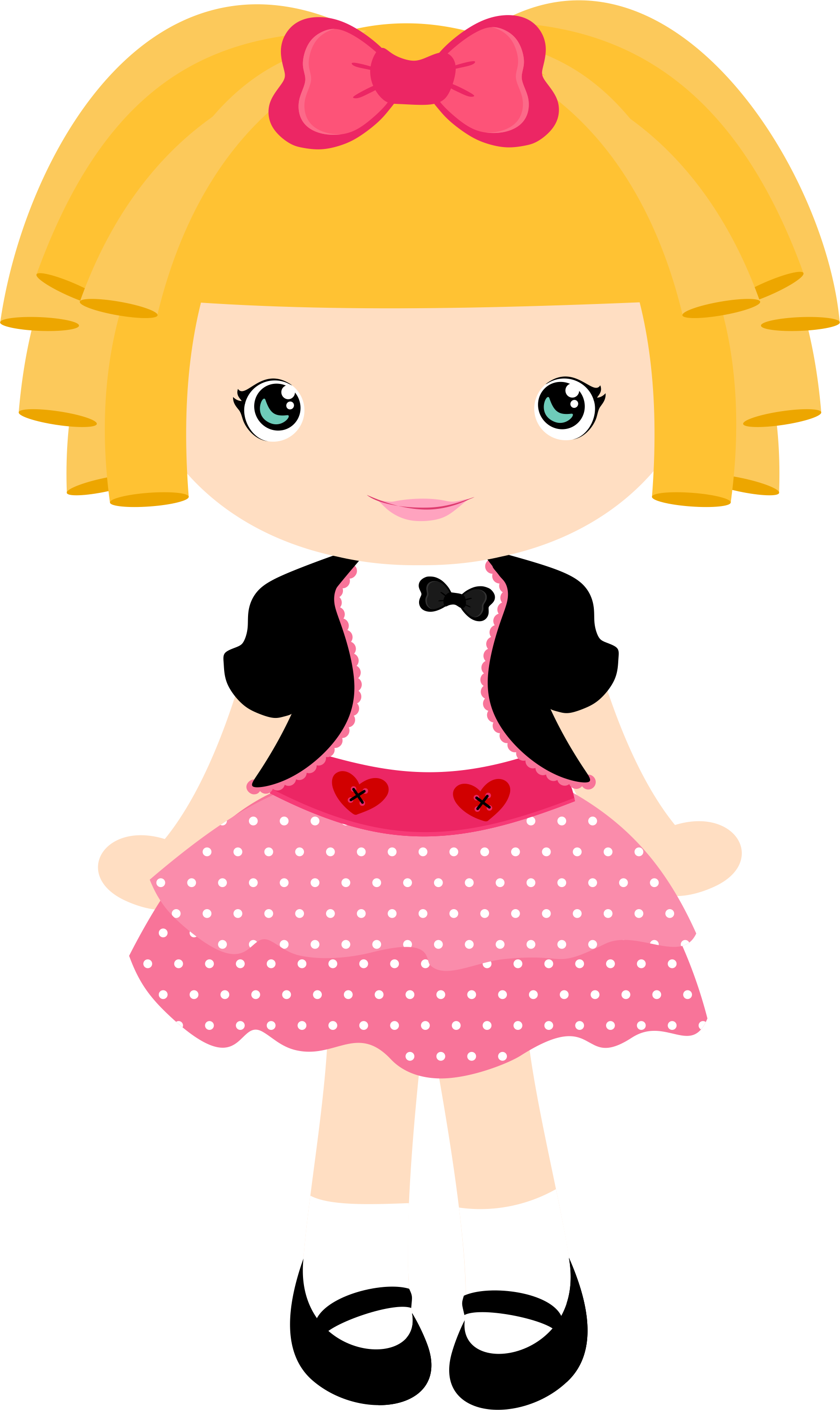 Girl Clipart, Girl Cartoon, Lalaloopsy, Girl Dolls, - Boneca De Pano Minus (1788x3001)
