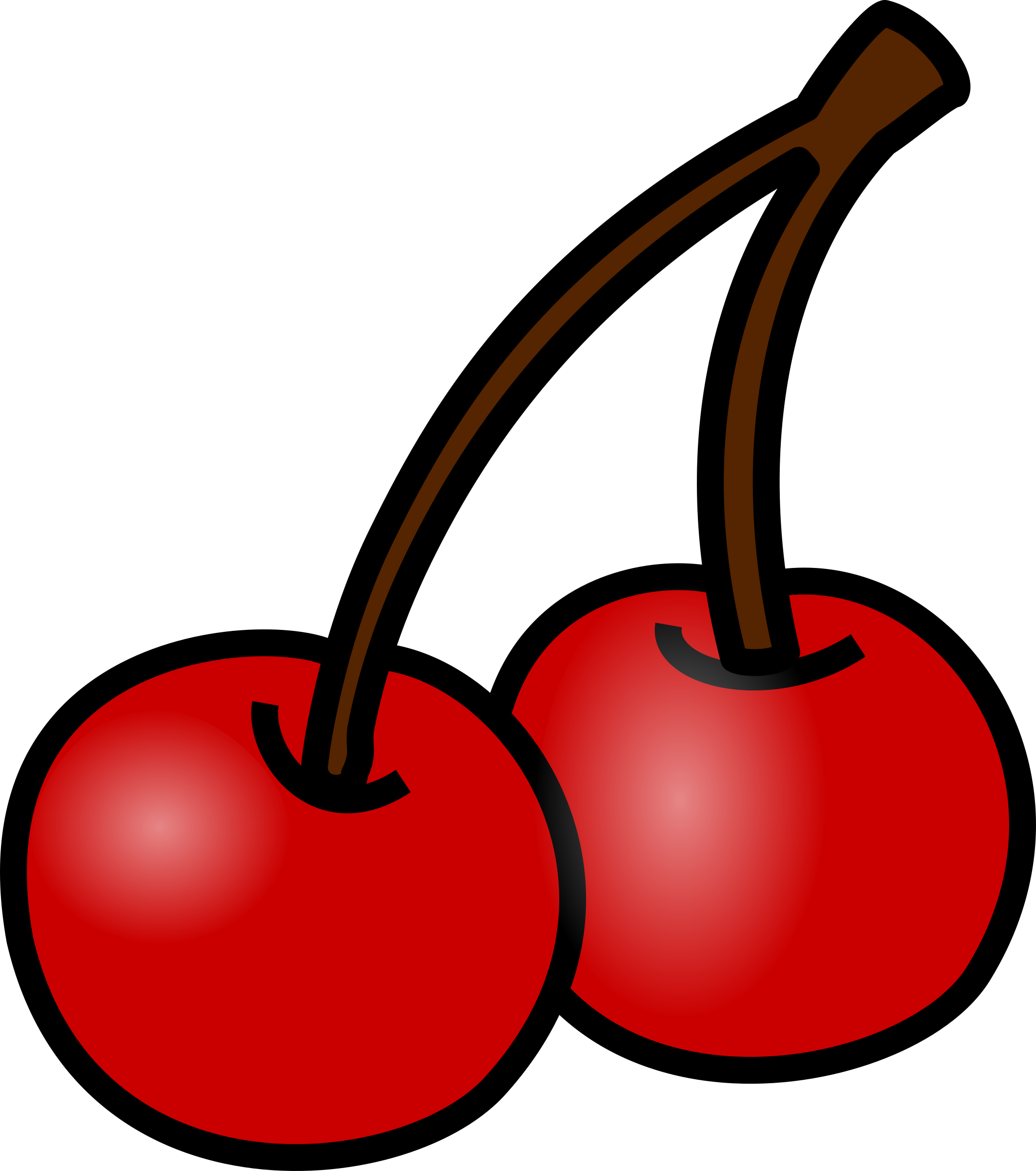 Cartoon Cherry No Background (2123x2400)