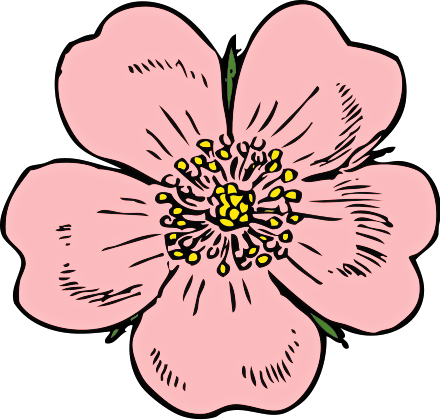 Blossom 20clipart - Blossom Flower Clip Art (440x420)
