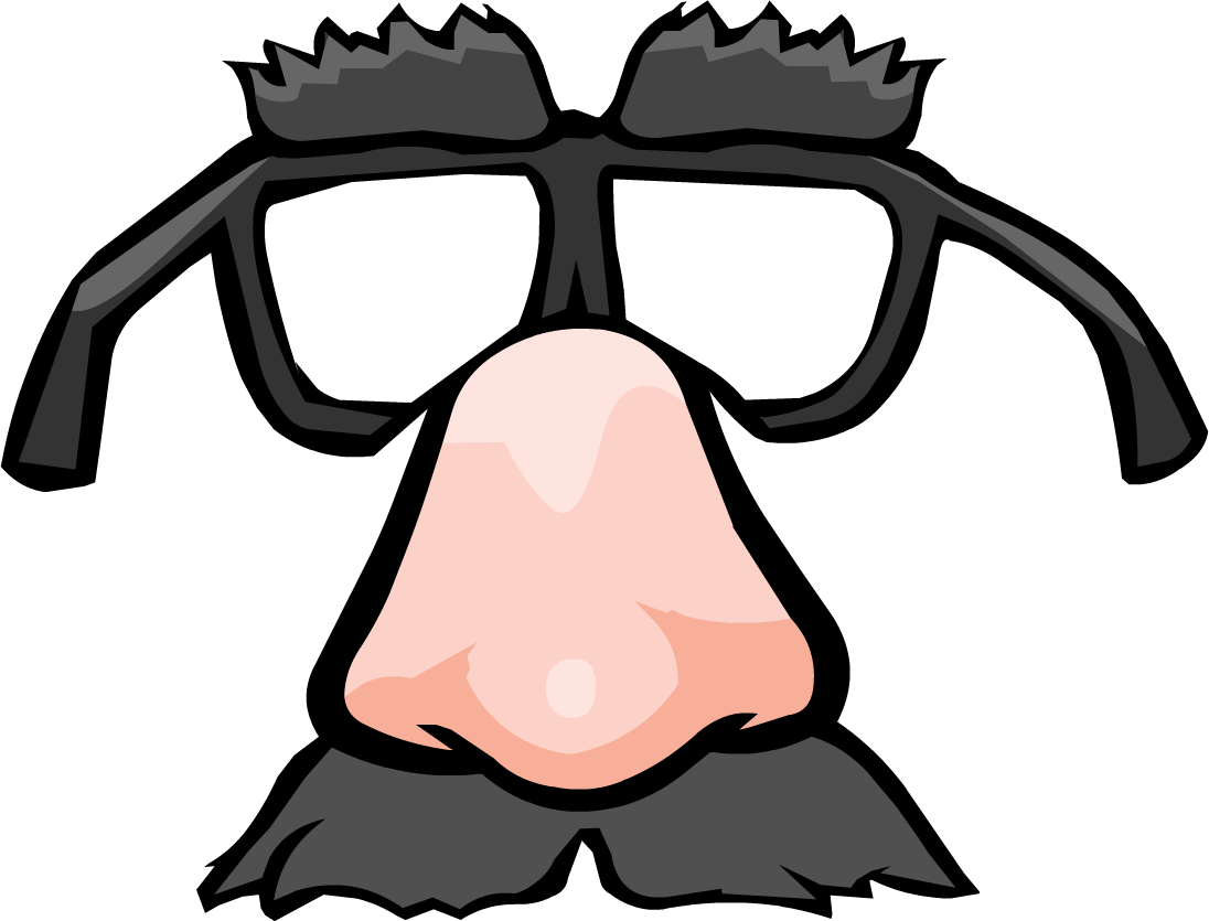 Face Glasses Clipart - Funny Face Icon Png (1096x835)