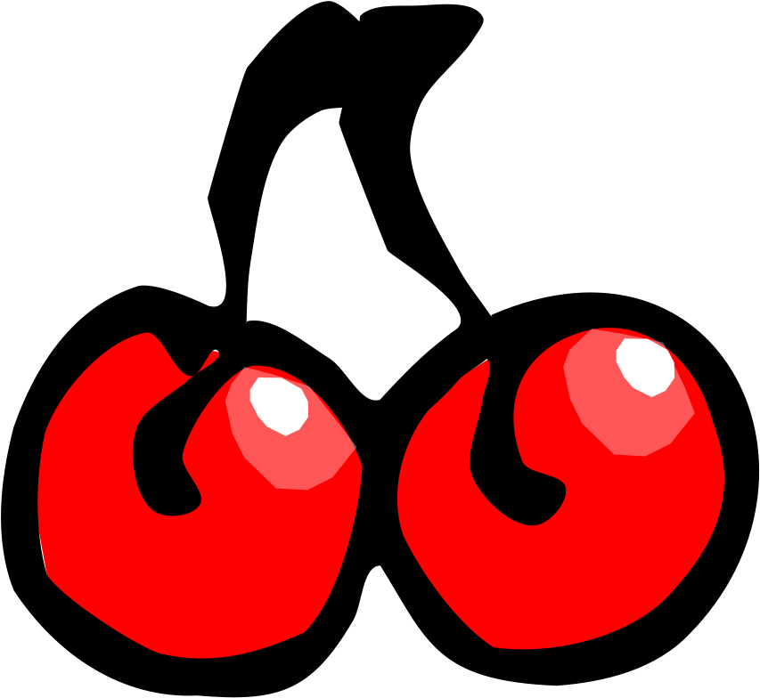 Cherry Png Images - Red Cherries Shower Curtain (900x900)