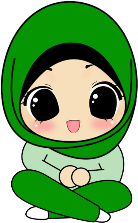 Fizgraphic Design & Printing - Cartoon Hijab (500x800)