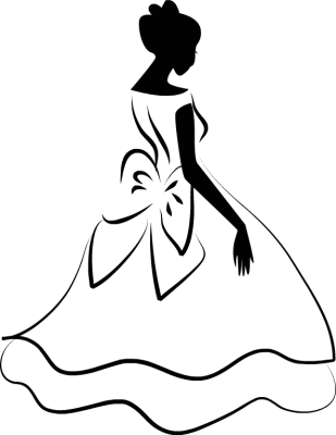 Bridal Clipart - Bride Clipart Png (309x400)