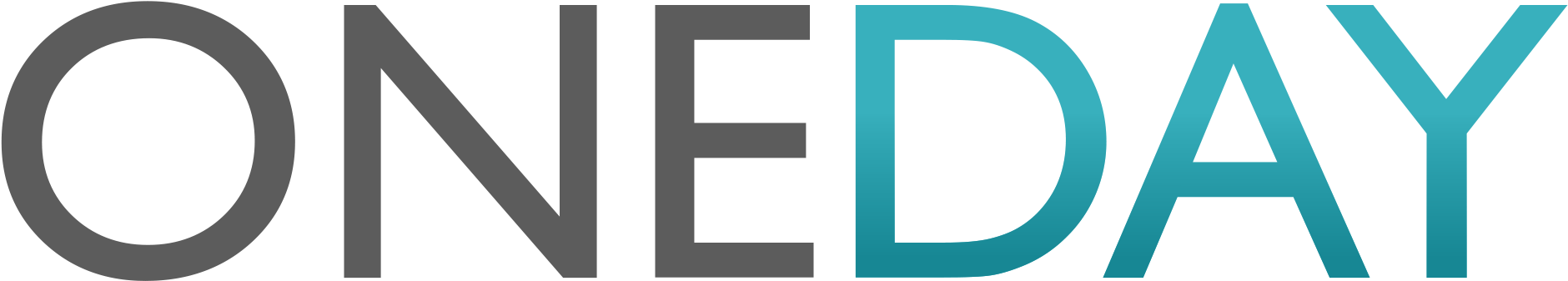 One Day Production - One Day Logo Png (1899x354)