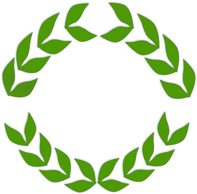 Laurel Wreath Clipart, Vector Clip Art Online, Royalty - Triumph Car (900x859)