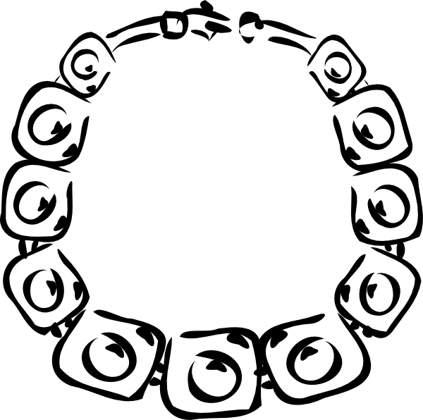 Necklace Clip Art - Necklace Clip Art (600x596)