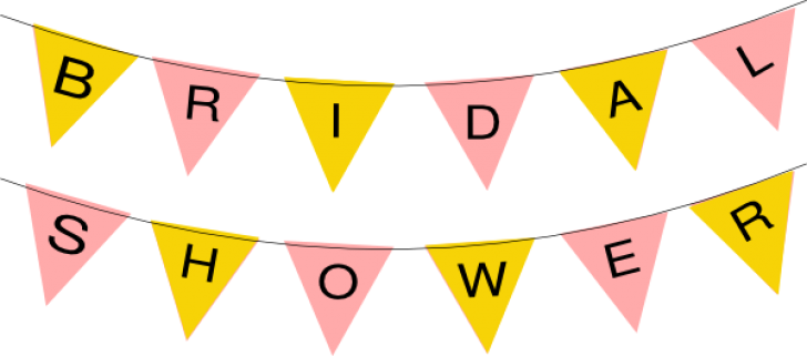 Bridal Shower Clip Art At Vector Clip Art - Wedding Shower Clip Art (728x321)