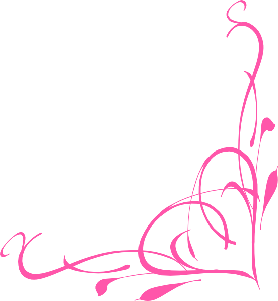 Corner - Heart Corner Design Png (552x598)