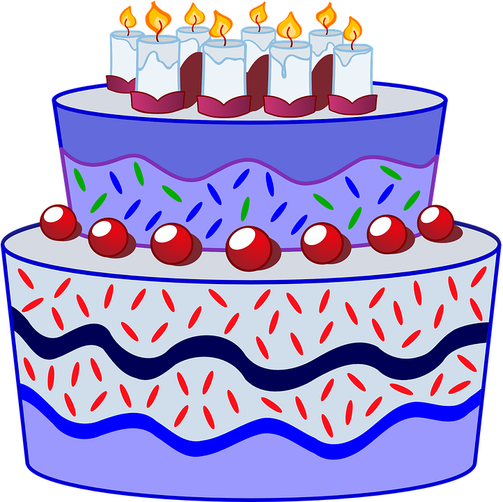 Cake Clipart C For - Blessing Happy Birthday Message (752x720)