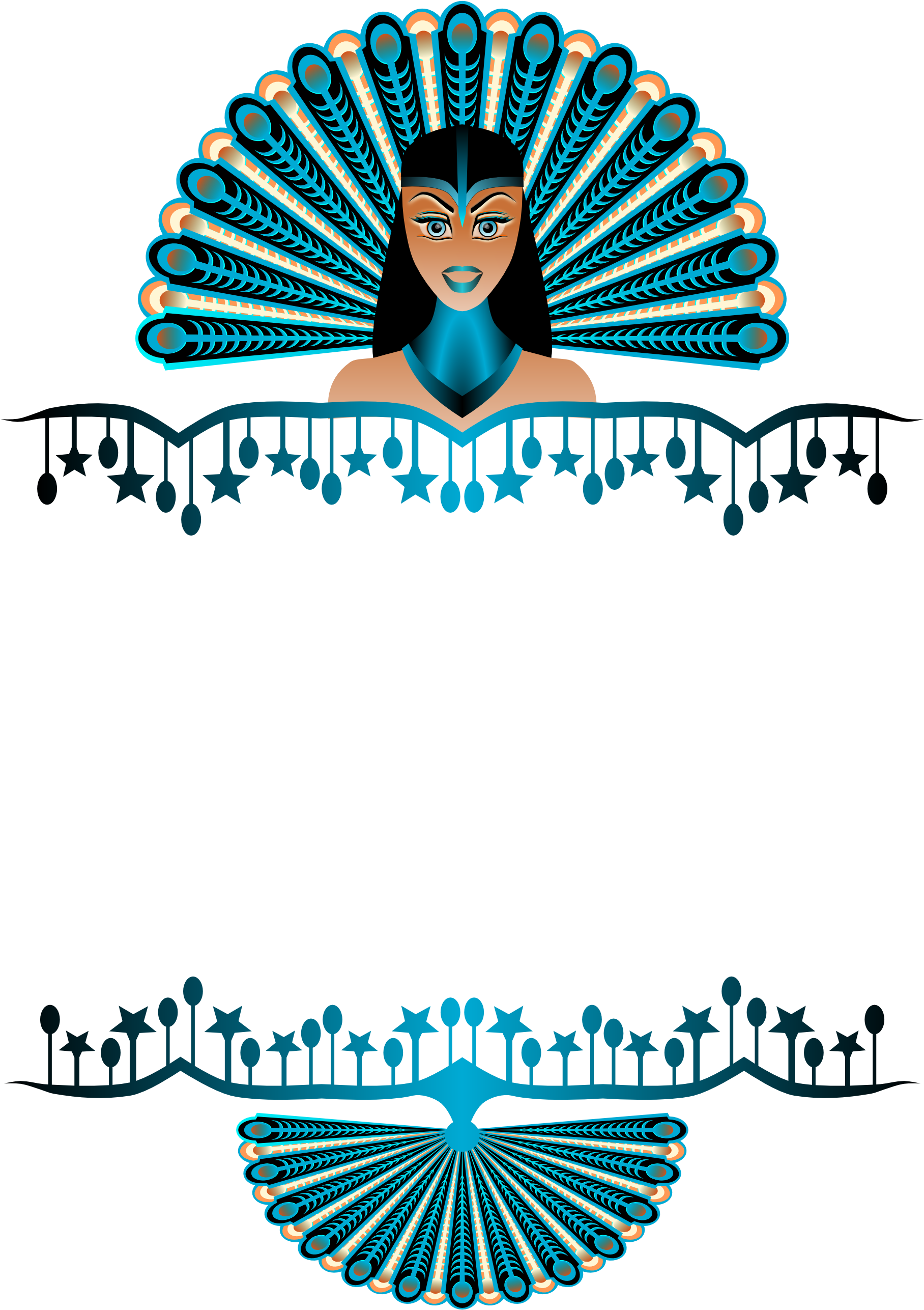 Peacock Feather Border Clipart - Burgandy And White Peacock Feather Png (1979x2686)