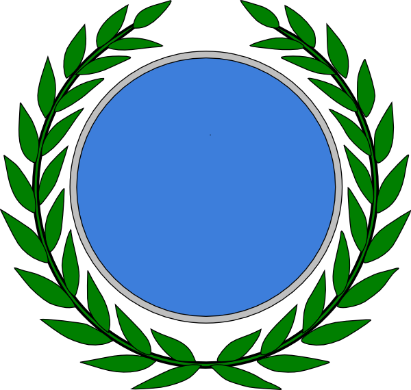 Anniversary Olive Wreath Clip Art - Laurel Wreath (600x570)