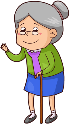 Grandmother Clip Art (357x473)