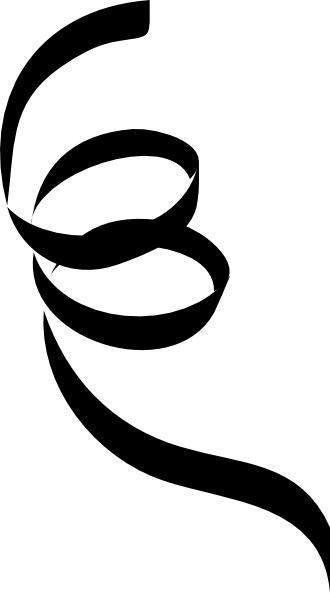 Black Confetti Clip Art At Clker - Black Confetti Clipart (330x593)