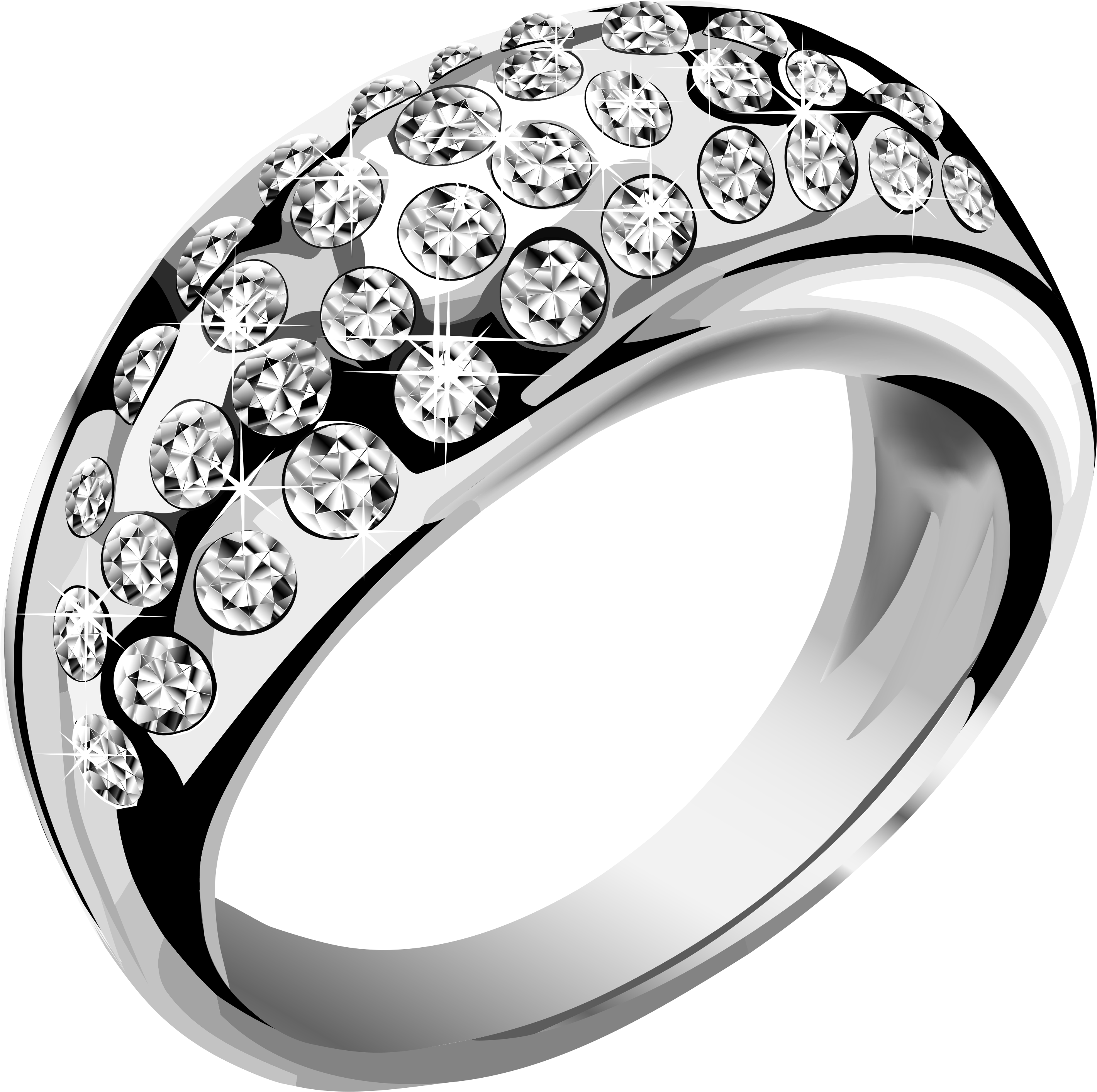 Silver Png - Silver Ring Png (3068x3074)