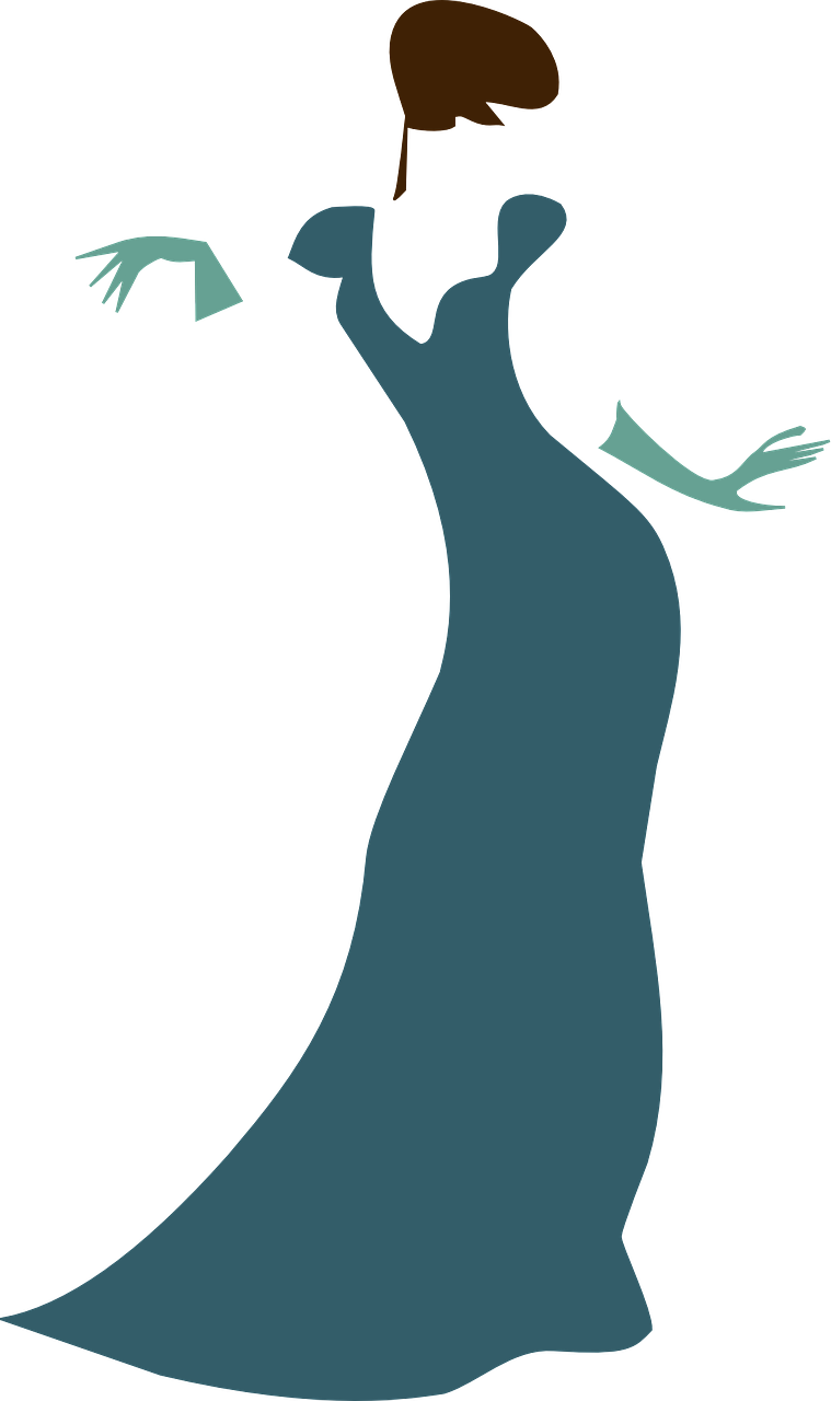 Fashion Design Clipart - Lady Clip Art (759x1280)