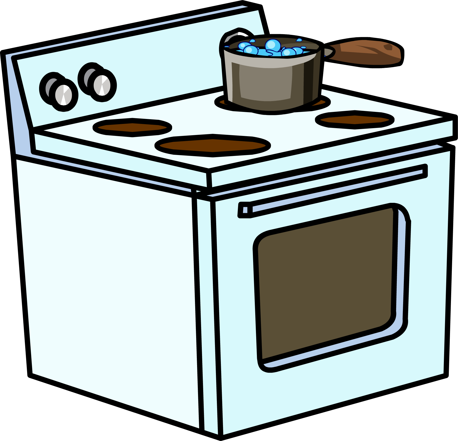 Image - Clip Art Stove (1945x1872)
