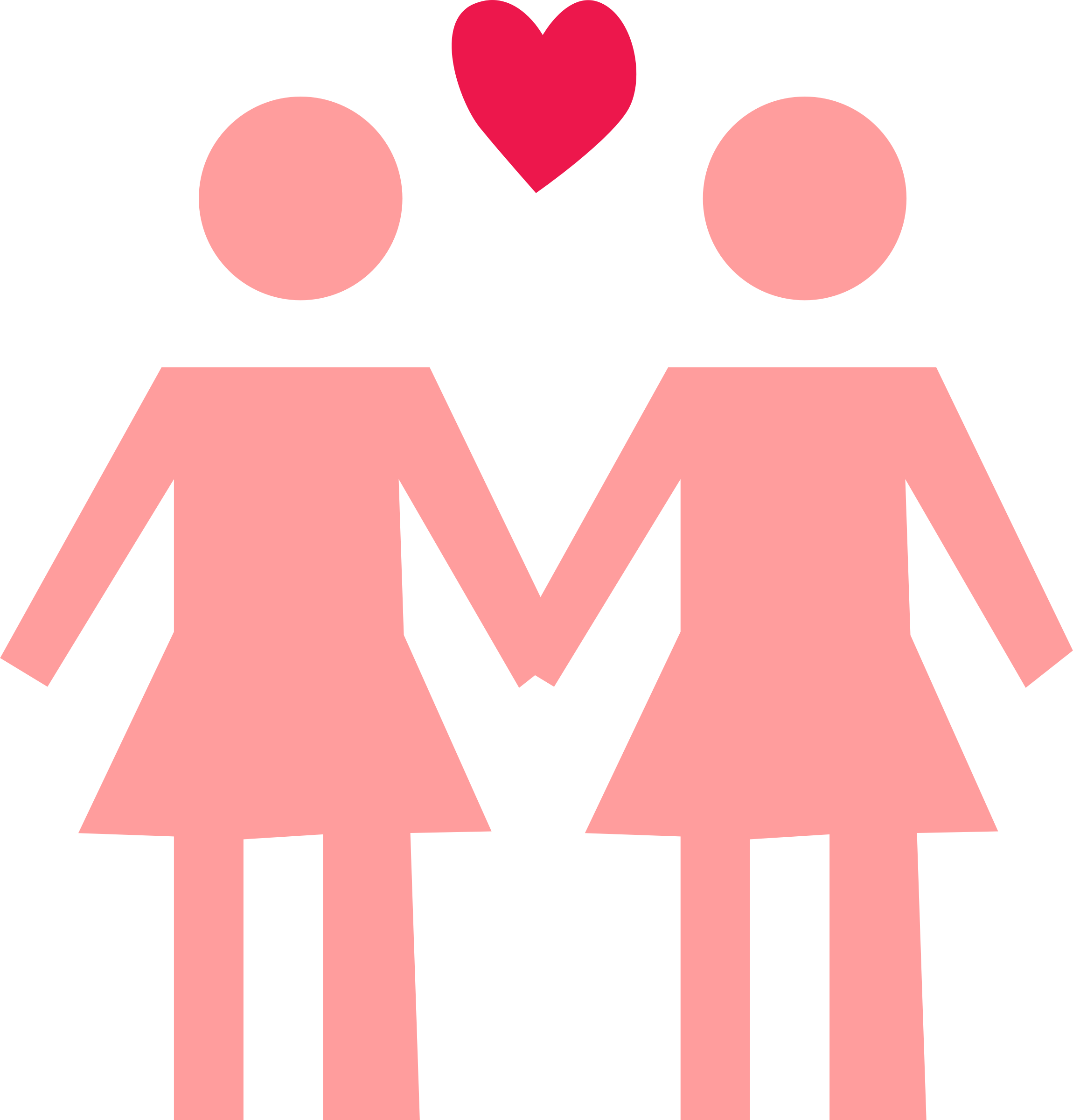 Clipart Lesbian Couple Rh Openclipart Org Microsoft - Lesbian Couple Clipart (2300x2400)