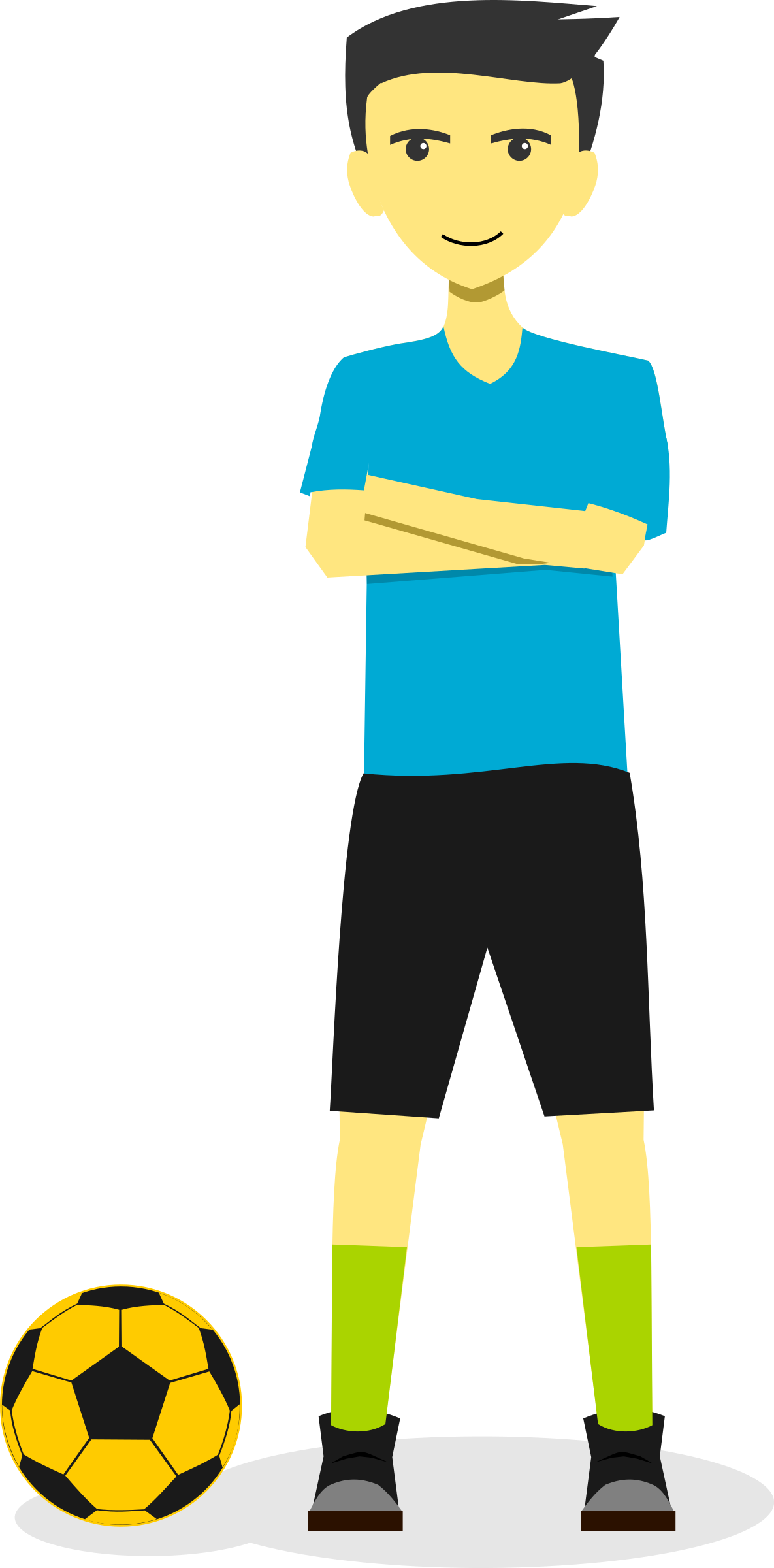 Big Image - Gambar Orang Menjaga Gawang (1185x2400)