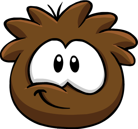Image - Club Penguin Puffles Brown (446x417)